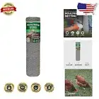 Heavy-Duty 20 Gauge 150' Chicken Wire for Poultry, Gardening & Erosion Control