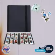 LIFEBEA 432 Pockets Photo Album for Fujifilm Instax Mini Camera Polaroid Black