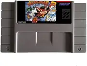 Royal Retro Aero the Acro-Bat 2 16 bit Big Gray Game Card For PAL Game Player-(JAP Shell)