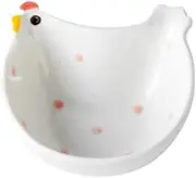 Cuencos Salsa SOJA 1Pcs Ceramic Dipping Plate with Handle Sauce Plate Rabbit Seasoning Plate Sushi Dipping Bowl Snack Plate Kitchen Supplies(Style 2)