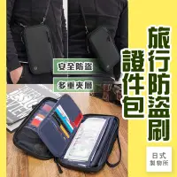 在飛比找蝦皮商城精選優惠-日式製物所【D7】旅行防盜刷證件包 護照收納包 多功能護照包