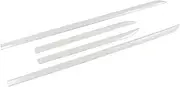 Compatible for Toyota RAV4 2019 2020 2021 2022 2023 Colorful Side Door Body Anti Scratches Molding Strips Protector Cover Trim Car Styling(White)