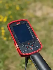 Minelab Manticore Red/Black Protective Cover & Anti-BrakeFlexing Insert combo.