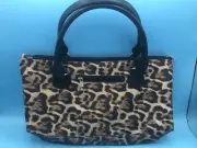 Stylish Cheetah Print Lunch Box Lunch Bag Leopard Print 2 Zippers
