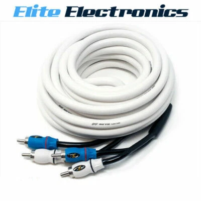 STINGER SMRCA6 5.79M 2-CH MARINE POWERSPORT WATERPROOF RCA CABLE
