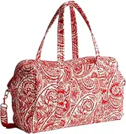 [Vera Bradley] Women's Premium Cotton Miramar Weekender, Paisley Key, One Size