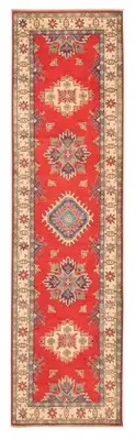 Vintage Hand-knotted Runner Rug 2'6" x 9'6" Traditional Wool Carpet
