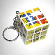 Texas Puzzle Cube Keychain souvenir / collectible