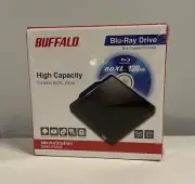 BUFFALO BLU-RAY PORTABLE HIGH CAPACITY MEDIA STATION - CD/DVD BURNER/WRITER