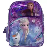 Disney Frozen 2 Elsa & Anna Kids Backpack 12"