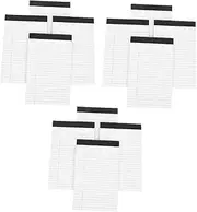 FOMIYES 3pcs 4 Tear-off Notepad A5 Notebook Legal Pad Office Supplies Set Small Legal Pads Lined Notebooks