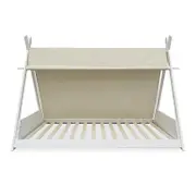 Elijah Kids Teepee Solid Pine Timber Single Bed