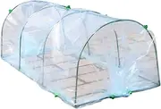 Garden Flower Shelter DIY Plant Greenhouse Accessory 1 Set of Greenhouse Support Bracket for Vegetables Flowers Tomatoes Plastic Material Easy to Install