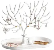 [Saiiwnn] Tree Jewelry Holder, Jewelry Tree Stand Organizer, Jewlery Holder, Jewlery Stand, Jewelry Tower Rack, Jewelry Storage Rack, Jewelry Holder Stand, Necklace Holder Stand, Earring Holder Organizer Stand