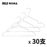 在飛比找PChome24h購物優惠-【MUJI 無印良品】鋁製洗滌用衣架/肩帶型/約寬42cm(