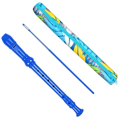 Soprano Recorder Instrument for Kids Beginners Student German Fingering C Key...