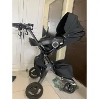 在飛比找蝦皮購物優惠-頂級推車 STOKKE Xplory V5 經典款 雙向 高