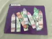 Pencil Pals! Rhyming Pictures Grade K language arts file folder game teacher