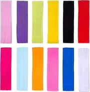DERAYEE Headbands,Fashion Hair Bands Stretch Elastic Yoga Headband for Women Men Girls Sports Headwraps Non Slip