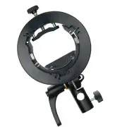 Flash S-type Speedlite Bracket w/ Bowens Mount for Godox V1 Series U5D6