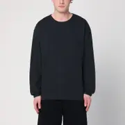 [LEMAIRE] Black cotton-linen jumper L Black