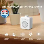 Portable White Noise Machine with 20 Soothing Sounds, 4 Timer Settings