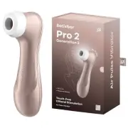Satisfyer Pro 2 - Rose Gold Clitoral Stimulator Vibrator