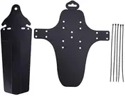 AIMALL Seller 1Set Bicycle Mud Guard MTB Front And Rear AZ Bike Mountain, Lightweight, Easy-to-Install, Black