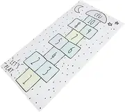Vaguelly Checkers Pad Boys and Girls Game Mat Crawling Mat Floor Decor Polyester