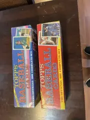 1988 and 1989 Topps Holiday Christmas Factory Sets Sealed