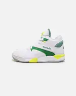 [REEBOK] Reebok Court Victory Pump White/green - Size 8 8 White/Green
