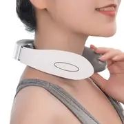 Cordless Neck Massager Battery Operated 6 Modes 9 Levels Electric Neck Massage Tool
