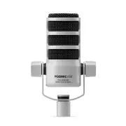 Rode PodMic USB Dynamic Podcast Microphone - White