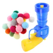 1 set of Interactive Toys Cat Fetch Ball Toys Cat Plush Ball Toy with Launcher