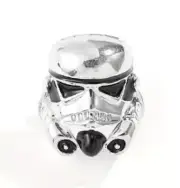 Star Wars Lapel Pin - 3D Captain Phasma - stock Free AU Postage