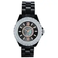 在飛比找momo購物網優惠-【GOTO】Elegance時尚晶鑽手錶-黑x玫(GC815