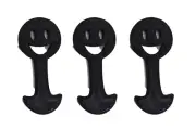 3 x Smile Shopping Trolley Token Keys - Removable