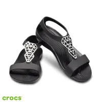 在飛比找蝦皮購物優惠-美國Crocs 卡駱馳 (女性) 瑟琳娜造型涼鞋-20560