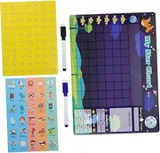 GARIOUANS Magnetic Potty Training Reward Chart for Behavior Chart with Stickers Daily Schedule Tracker Versatile Goal and Reward System Easy to Attach Erasable Design for Home Use