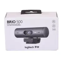 在飛比找蝦皮購物優惠-羅技 Logitech BRIO 500 (石墨灰) USB