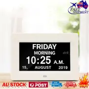 Digital Dementia Clock Calendar Clock Day Date Clock Large Display Large Clear+