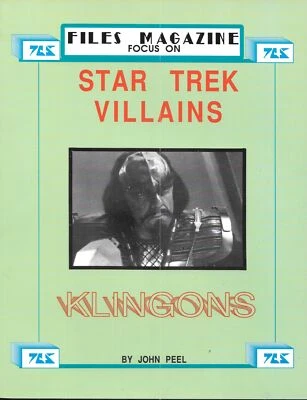 Star Trek Files Magazine Focus on Villains #3 Klingons 1987 NEW UNREAD