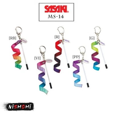 SASAKI - MS-14 - Mini Ribbon Key Chain - Rhythmic Gymnastics