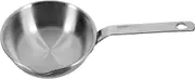 Cabilock Stainless Steel Mini Frying Non Stick Egg Skillet for Pancakes Omelets and More Oil Control Cooking Tool for Precise Flavor Every Bite
