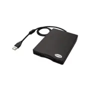 USB Floppy Disk Reader Drive, 3.5” External Portable 1.44 MB FDD Black