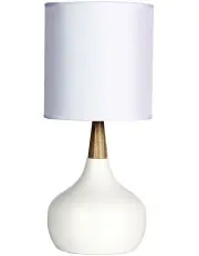 [Oriel Lighting] Pod Touch Table Lamp White