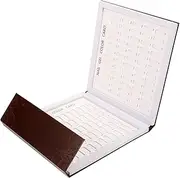 KAILIKETIY Nail Polish Collection Book Nail Chart Manicure Chart Nail Display Board for