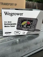 Metronome Tuner, Rechargeable 3 In 1 Digital Metronome Tuner Tone Generator f...