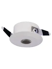 Starlight LED Recessed Fixed Warm White 36mm Cut Out Downlight in White