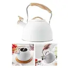 Tea Kettle Teakettle Wooden Handle for Induction Cookers Cookware Teapot Water